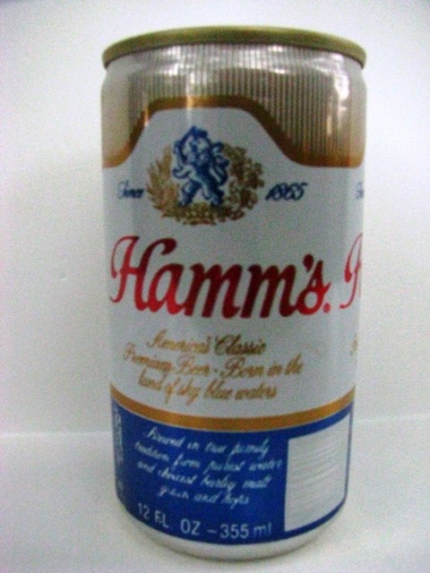 Hamm's - Pabst - aluminum - w UPC
